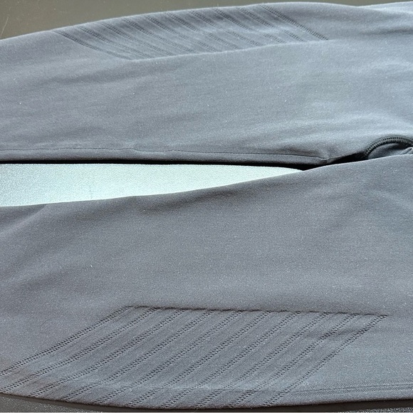 Lululemon Women’s Cropped Mid Rise Stretch Leggings Athletic Black Size 6 Gym - Picture 4 of 12